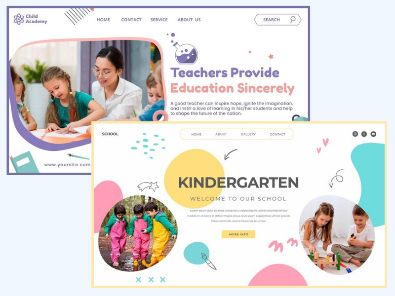Childcare Website Design