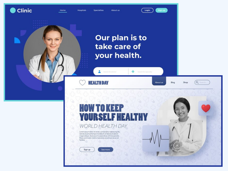 Doctor Website Design