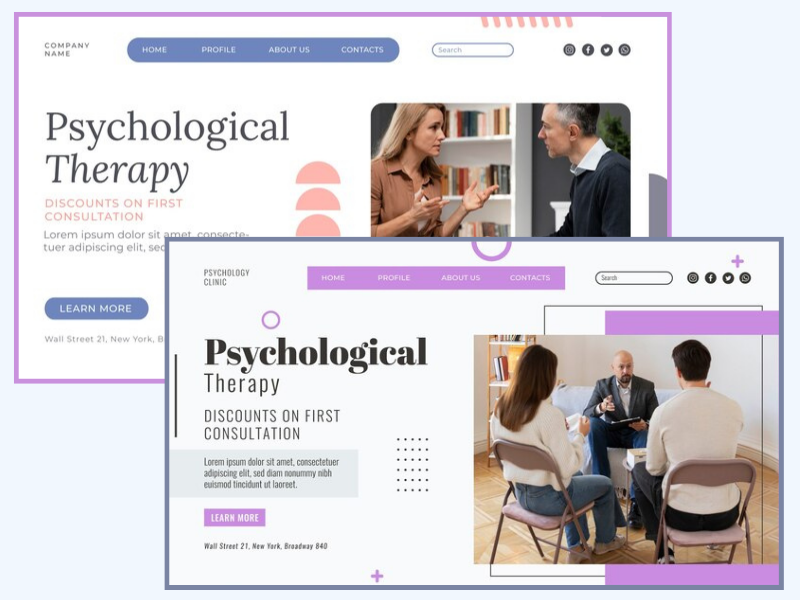 Psychiatry Website Design